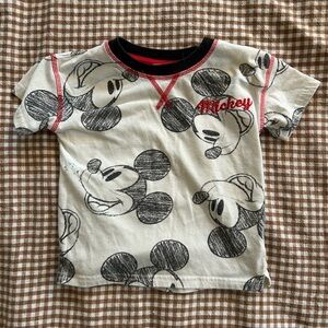 Mickey Mouse Kids T-Shirt - Black & White